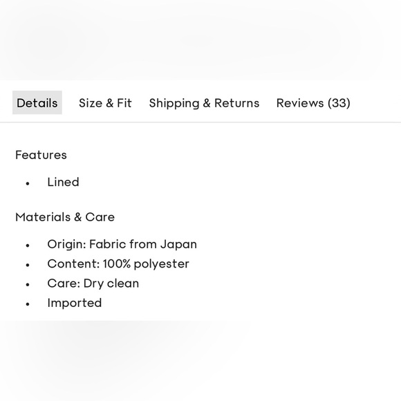 NWT Aritzia Wilfred Regal Vest Black Size 6 Slim-fit button-up - Picture 13 of 16